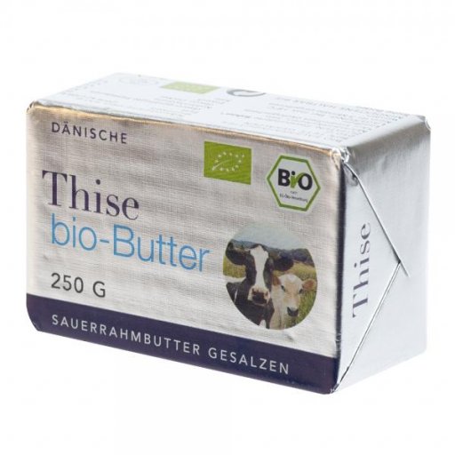 Dänische Butter, gesalzen 250g