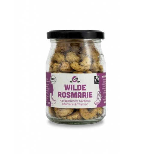 Wilde Rosmarie Cashew Rosmarin & Thymian 133g