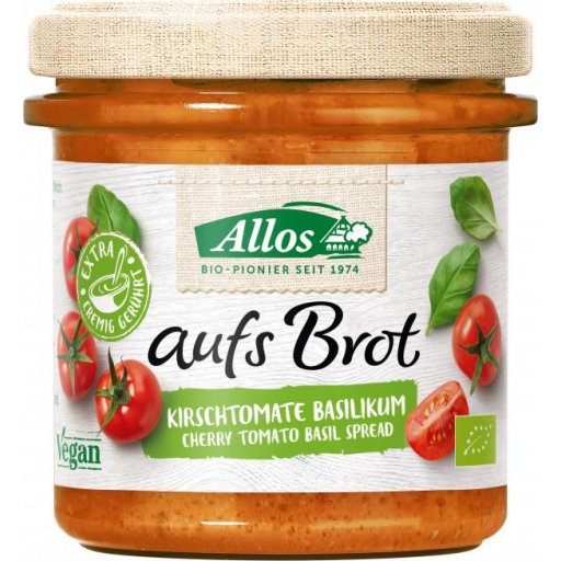 Auf´s Brot Kirschtomate Basilikum 140g