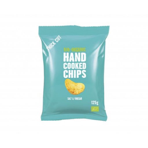 Handcooked Chips Salt & Vinegar 125g