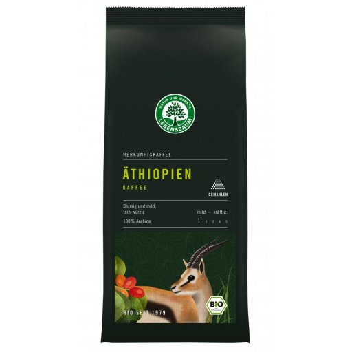 Äthiopien Kaffee, gemahlen 250g